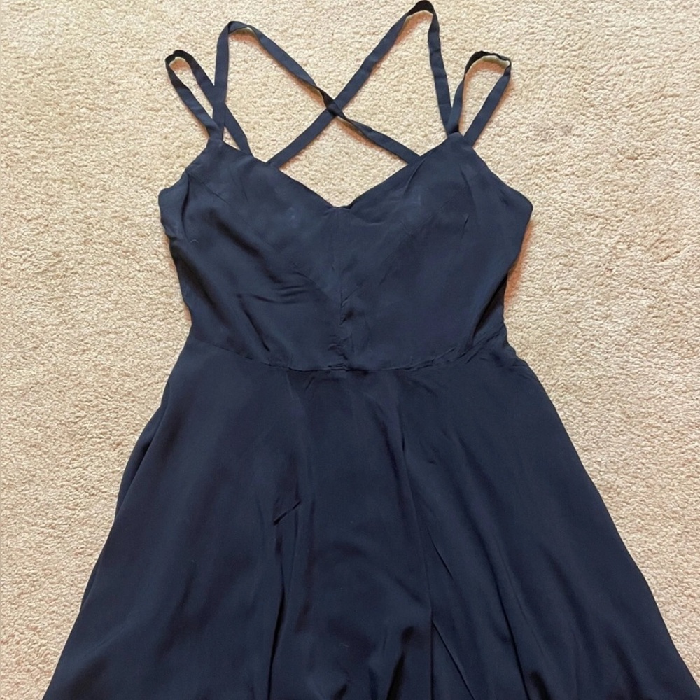 Urban outfitters Kimchi Blue Gray Spaghetti Strap Sundress